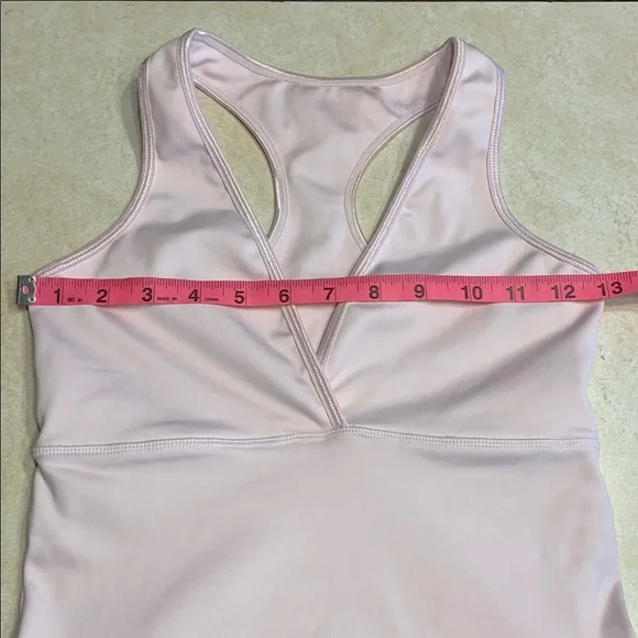 Ballet Pink Sleeveless Athletic Sports Mini Dress w/Bodysuit Playdress - Picture 8 of 11